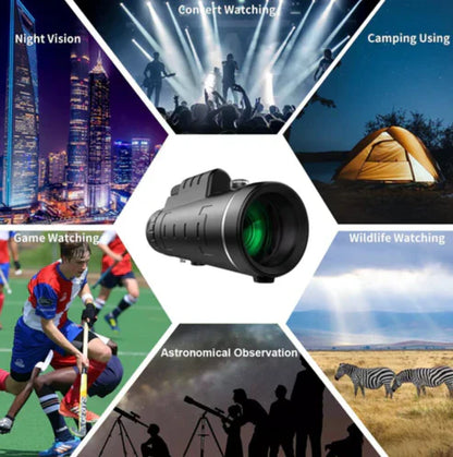 Telescopio Portátil con Visión Nocturna - NightScope™