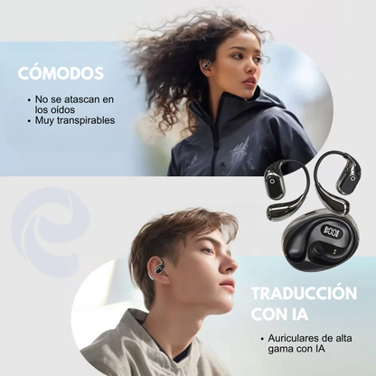 Auriculares Traductor Pro™ – Escucha y entiende en cualquier idioma