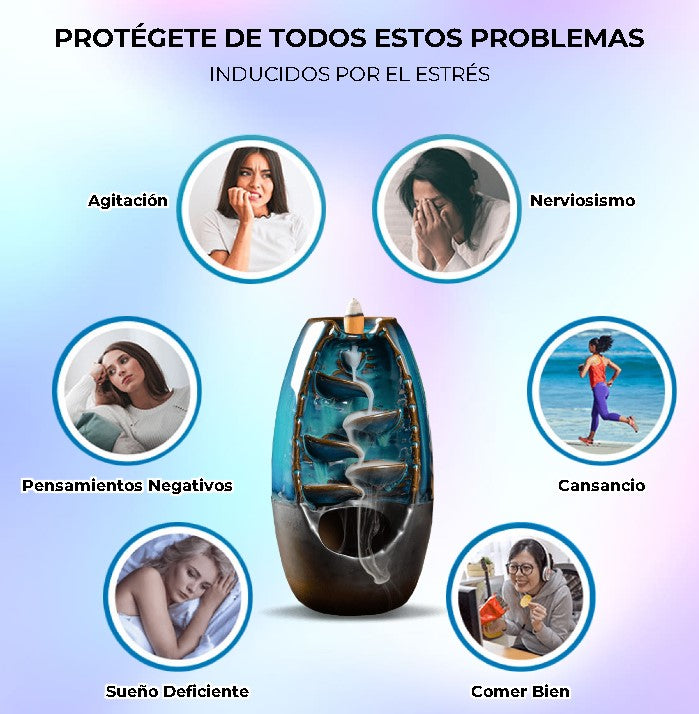 Kit de Cascada de Incienso - Serenidad™