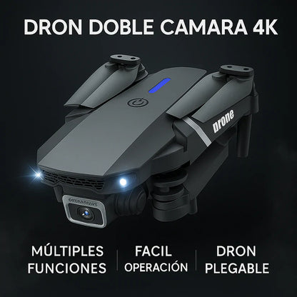 🚁 Dron con Doble Cámara 4K™ + Regalo + Maletín Gratis