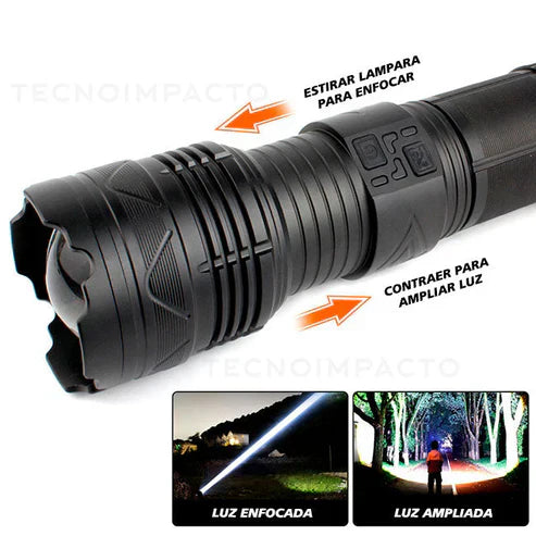 Kit Linterna Táctica Laser - LumenMax™