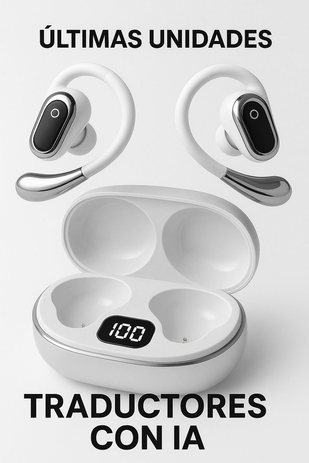 Auriculares Traductor Pro™ – Escucha y entiende en cualquier idioma