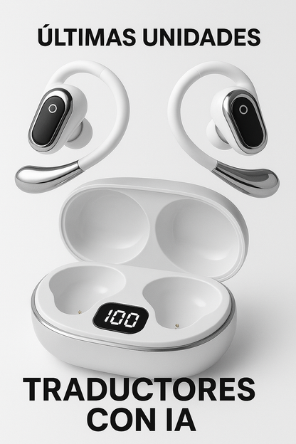 Auriculares Traductor Pro™ – Escucha y entiende en cualquier idioma